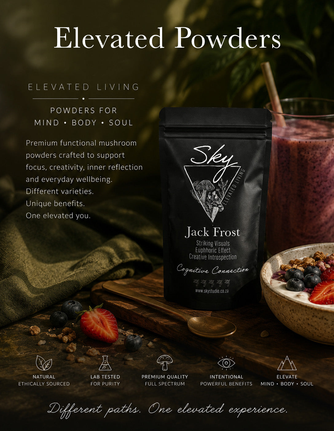 Elevated Powders